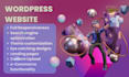 wordpress website on brick builder oxygen wp bakery elementor divi  peepso
