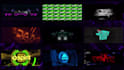 create glitch logo visuals for dj gigs