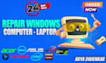 fix windows 10 and 11 system errors optimize,  speedup