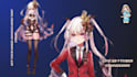 draw and rig live2d vtuber model, 2d vtuber model live2d vtuber commission