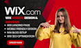 design wix website develop wix website build wix website develop wix studio
