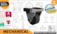 design 2d mechanical part drawing using autocad