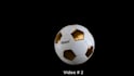 make football and soccer logo reveal video