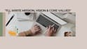 do mission ,vision and values writing