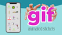 create custom animated GIF sticker for giphy instagram and tiktok