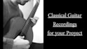 play classical guitar for your project