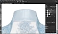 create a ghost mannequin effect clothing neck joint service