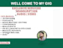 do interview transcription and transcribe audios and videos
