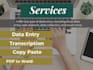 be your reliable data entry assistant