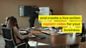 create live action stock footage explainer video