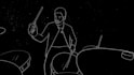 make animated music video with rotoscoped method
