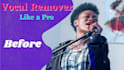 make a karaoke track or isolate vocals from any song