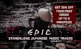 make epic japanese game or film music tracks