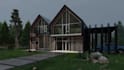 create architecture exterior and interior render