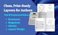 revamp interactive document manuscript, ebook apple createspace, science book