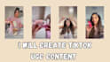 be your ugc content creator