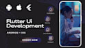 develop flutter ui mobile app development, flutter developer