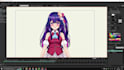 draw and rigging anime character animation like vtuber