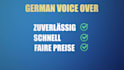 record your male german voice over