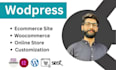 develop wordpress website, worpdress ecommerce website, online store