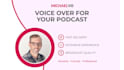 record a voice over for your podcast
