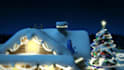 customize this christmas greetings intro video