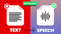 do ai voiceover using text to speech or cloning