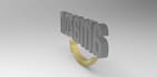 convert your 2d logo to 3d ready for 3d stl step file for printing