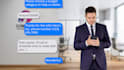 create unique live action SMS promo short video ad