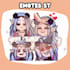 draw cute twitch, youtube emotes