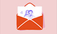 make a linear illustration for valentine