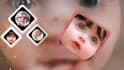 create baby birthday video with pics
