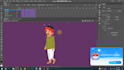 make 2d cartoon animation for youtube