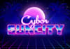 do 80s miami vice retro logo design