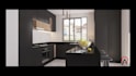 design a realistic 3d kitchen cabinetry and render it
