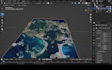 create 3d terrain model in blender for your game environment