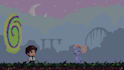 draw characters in pixel art style