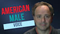 record an american male voice over