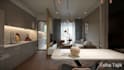 design interiors in 3d rendering and walkthrough video with drawings