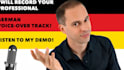 record professional german voice over track