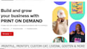 create print on demand store, woocommerce website using wordpress