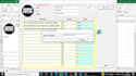 provide to you an automatic excel invoice fattura