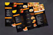 design menu card and food poster