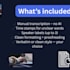 accurately transcribe video and audio files