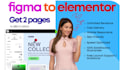 quick figma to elementor and figma to wordpress website