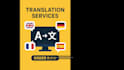 professionally translate your text to and from multiple languages