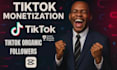 organically grow tiktok monetization creator rewards program content creation