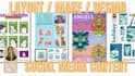 make graphic design layout ,book cover, social media, etc