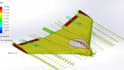 design a high performance flying wing aircraft with cfd simulation
