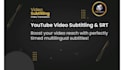 create professional subtitles and srt captions for youtube